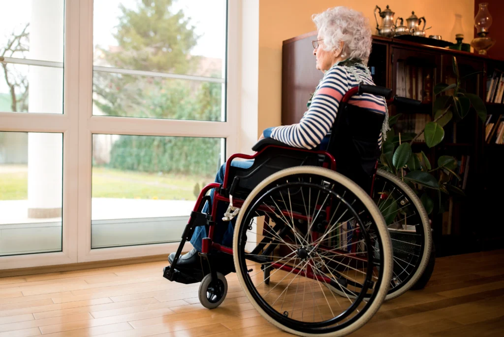 Multiple sclerosis home safety adaptations for aging in place